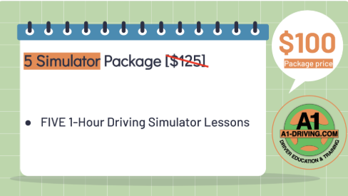 5 simulator package-$100